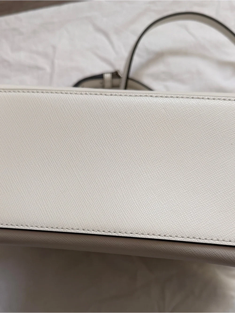 KATE SPADE NEW YORK White Crossbody Tote